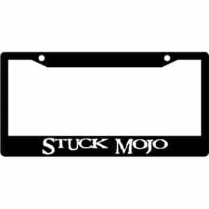 Stuck-Mojo-Band-Logo-License-Plate-Frame