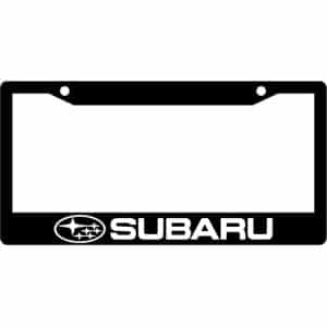 Subaru-Logo-License-Plate-Frame