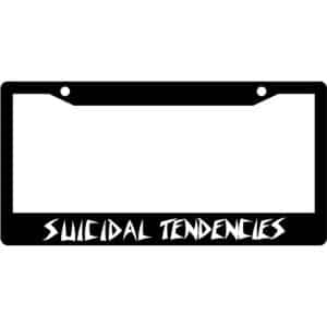 Suicidal-Tendencies-Band-Logo-License-Plate-Frame