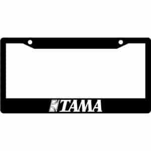 Tama-Drums-Logo-License-Plate-Frame