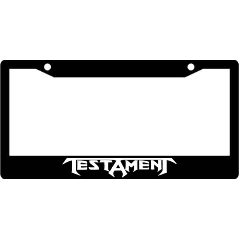 Testament-Band-Logo-License-Plate-Frame