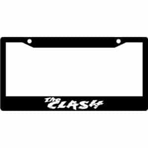 The-Clash-Band-Logo-License-Plate-Frame