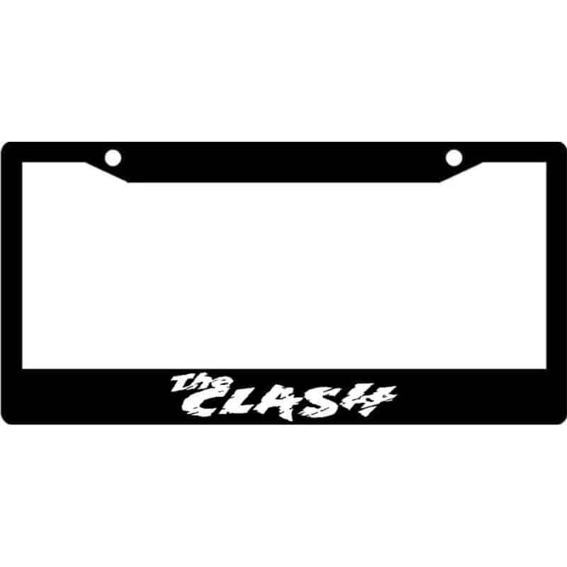 The-Clash-Band-Logo-License-Plate-Frame
