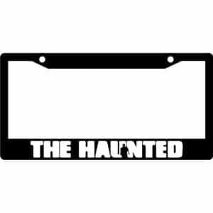 The-Haunted-Band-Logo-License-Plate-Frame