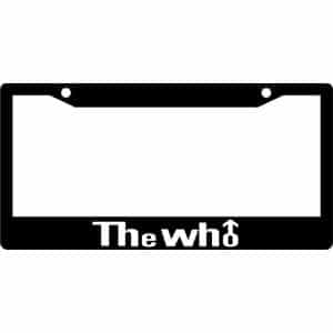 The-Who-Band-Logo-License-Plate-Frame