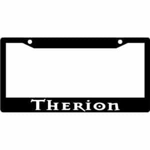 Therion-Band-Logo-License-Plate-Frame