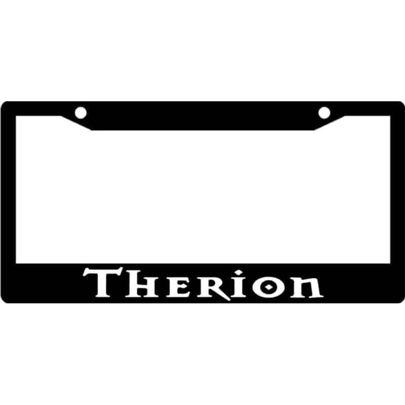 Therion-Band-Logo-License-Plate-Frame