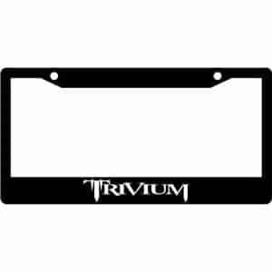 Trivium-Band-Logo-License-Plate-Frame