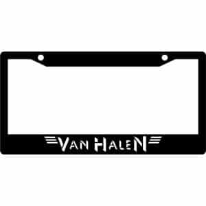 Van-Halen-License-Plate-Frame