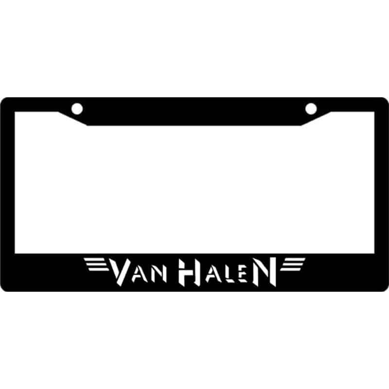 Van-Halen-License-Plate-Frame