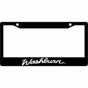 Washburn-Guitars-License-Plate-Frame