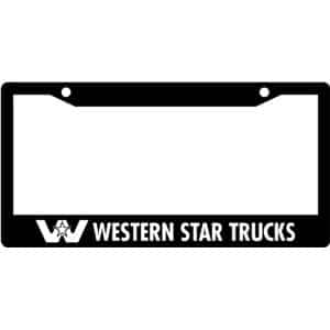 Western-Star-Trucks-License-Plate-Frame