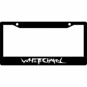 Whitechapel-Band-Logo-License-Plate-Frame