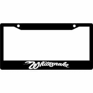 Whitesnake-Band-Logo-License-Plate-Frame