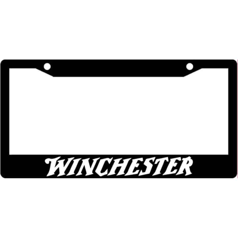 Winchester-Rifle-Logo-License-Plate-Frame