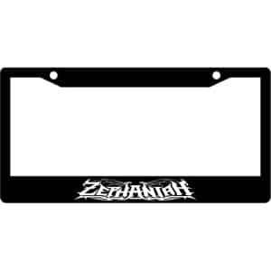 Zephaniah-Band-Logo-License-Plate-Frame