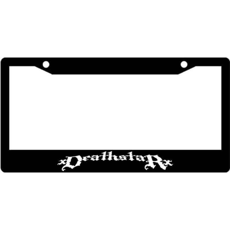 xDeathstarx-Band-Logo-License-Plate-Frame