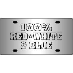 100-Percent-Red-White-Blue-Mirror-License-Plate