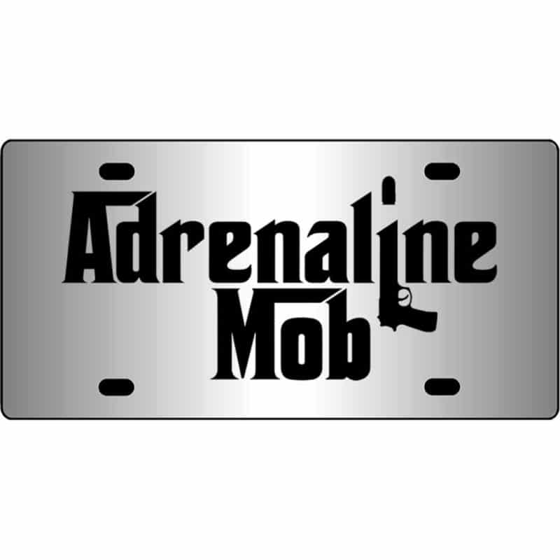 Adrenaline-Mob-Mirror-License-Plate