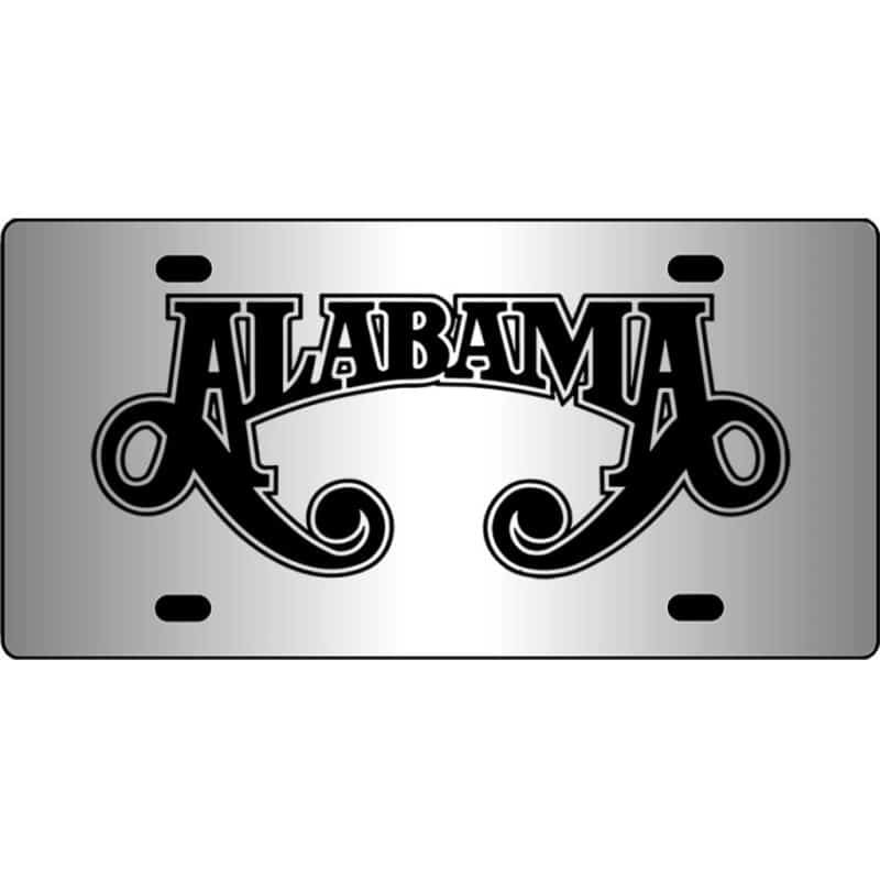 Alabama-Band-Logo-Mirror-License-Plate