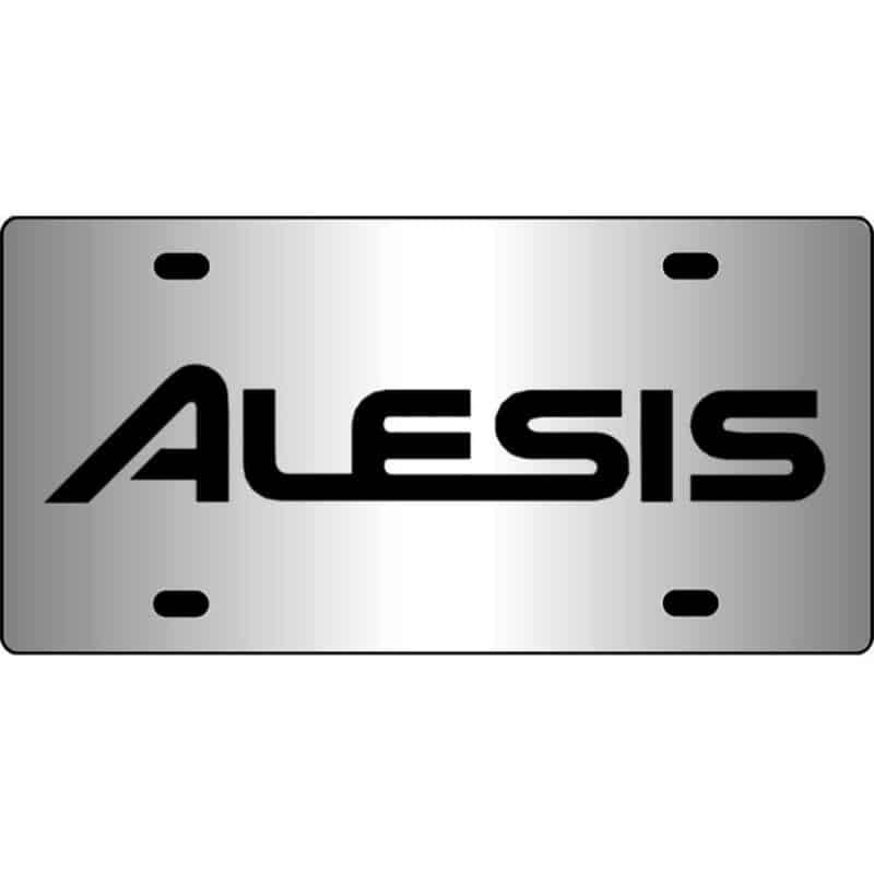 Alesis-Logo-Mirror-License-Plate