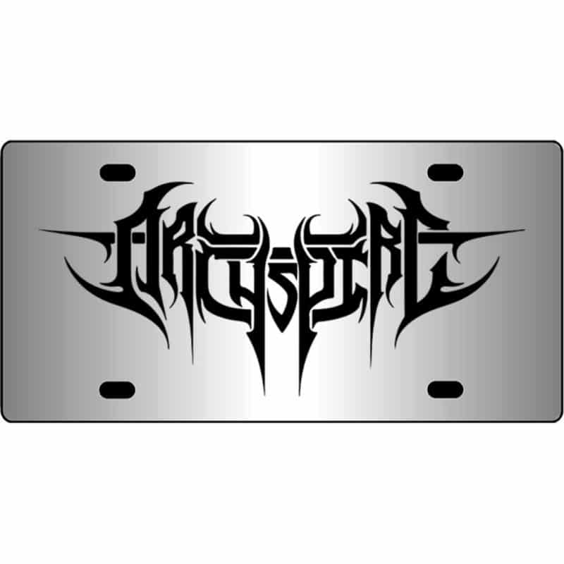 Archspire-Mirror-License-Plate