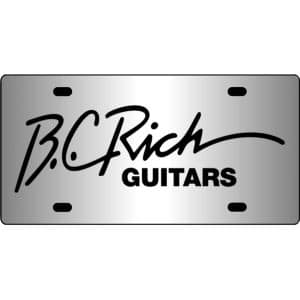 BC-Rich-Guitars-Mirror-License-Plate