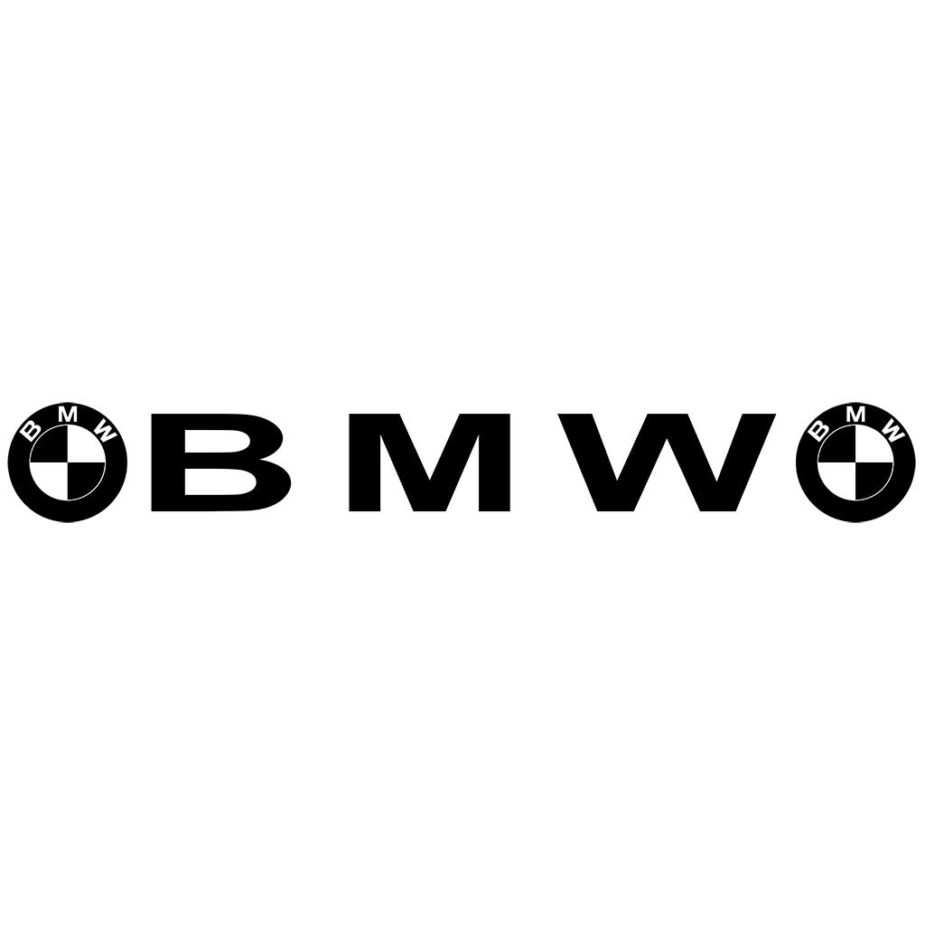 BMW Windshield Visor Decal For Your Vehicle - Thriftysigns