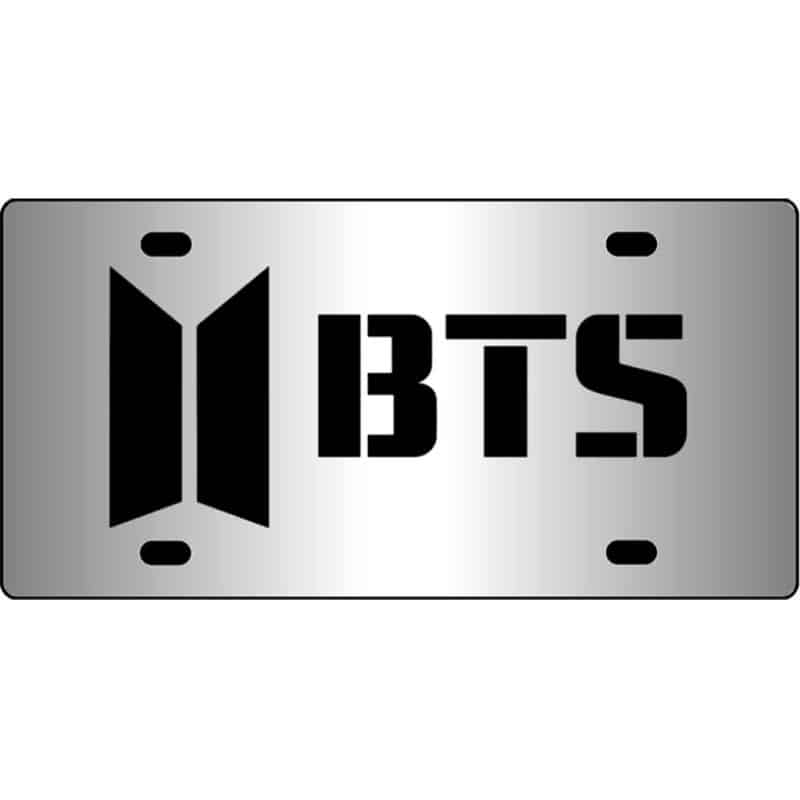 Bangtan-Boys-Mirror-License-Plate