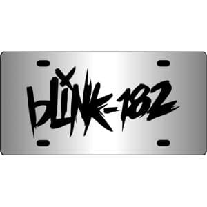 Blink-182-Mirror-License-Plate