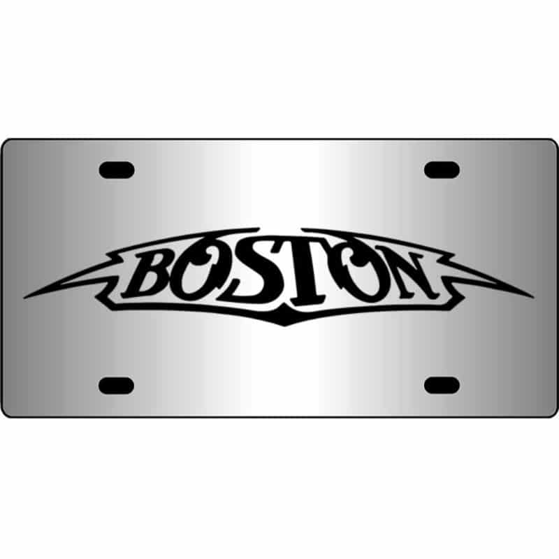 Boston-Band-Logo-Mirror-License-Plate