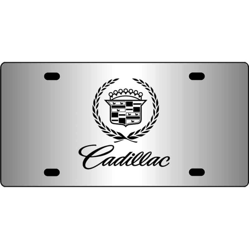 Cadillac-Emblem-Mirror-License-Plate