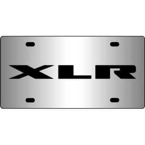 Cadillac-XLR-Logo-Mirror-License-Plate