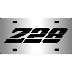 Camaro-Z28-Mirror-License-Plate
