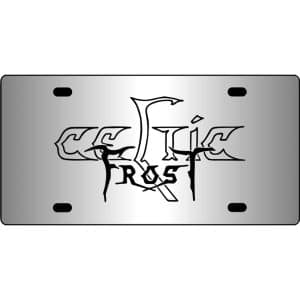 Celtic-Frost-Band-Logo-Mirror-License-Plate
