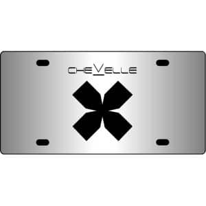 Chevelle-Band-Mirror-License-Plate