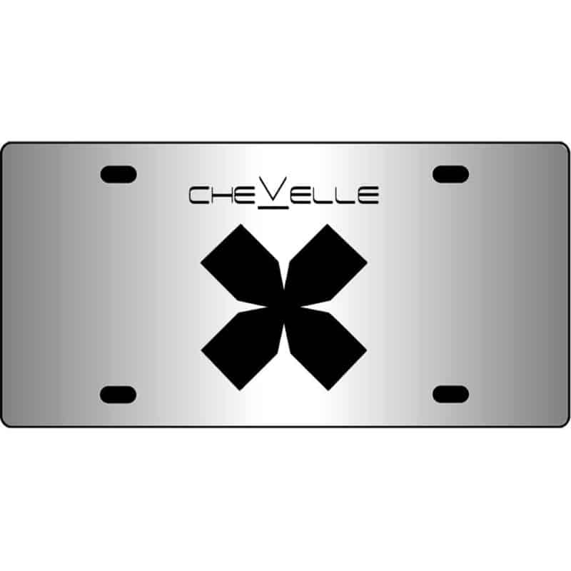 Chevelle-Band-Mirror-License-Plate