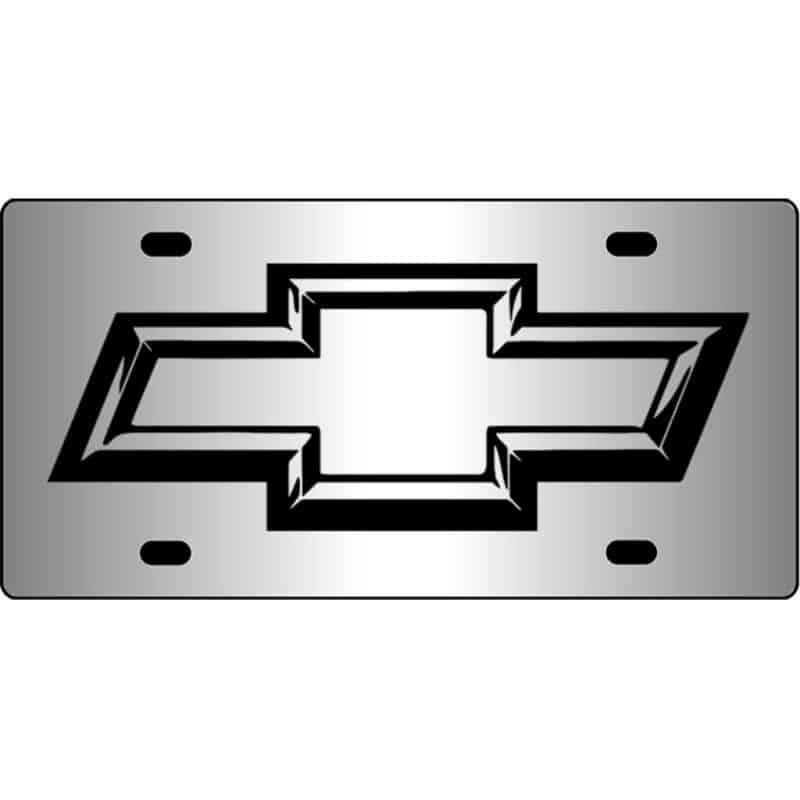 Chevy-Bowtie-3D-Mirror-License-Plate