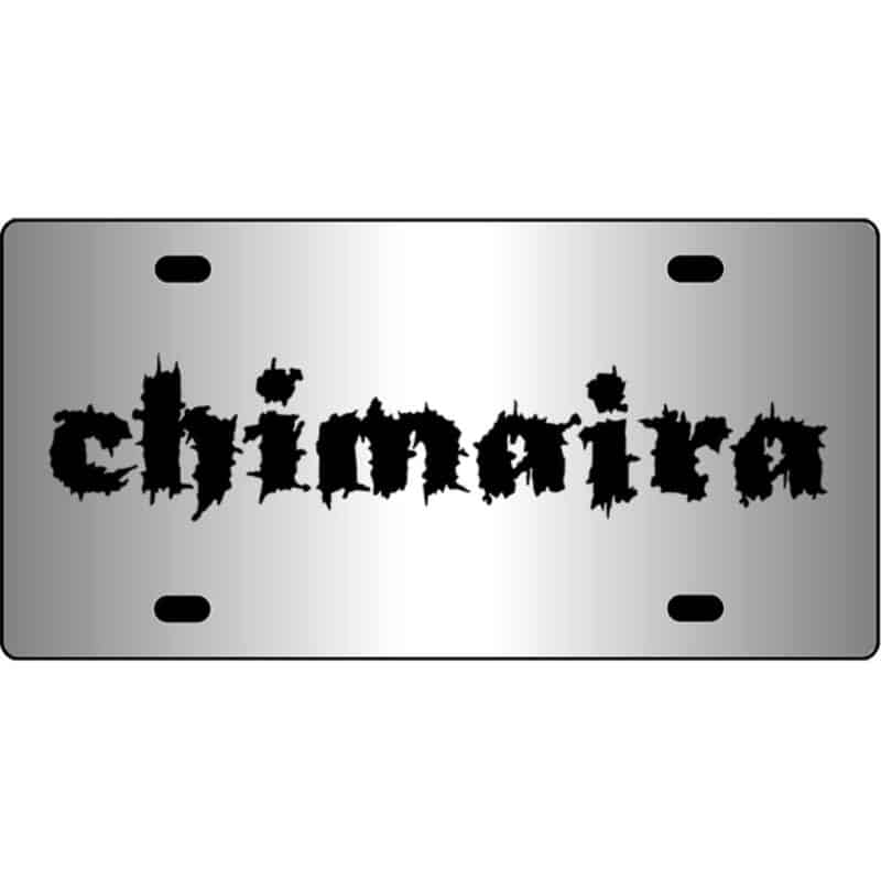 Chimaira-Mirror-License-Plate