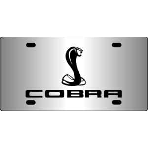 Cobra-Mustang-Mirror-License-Plate