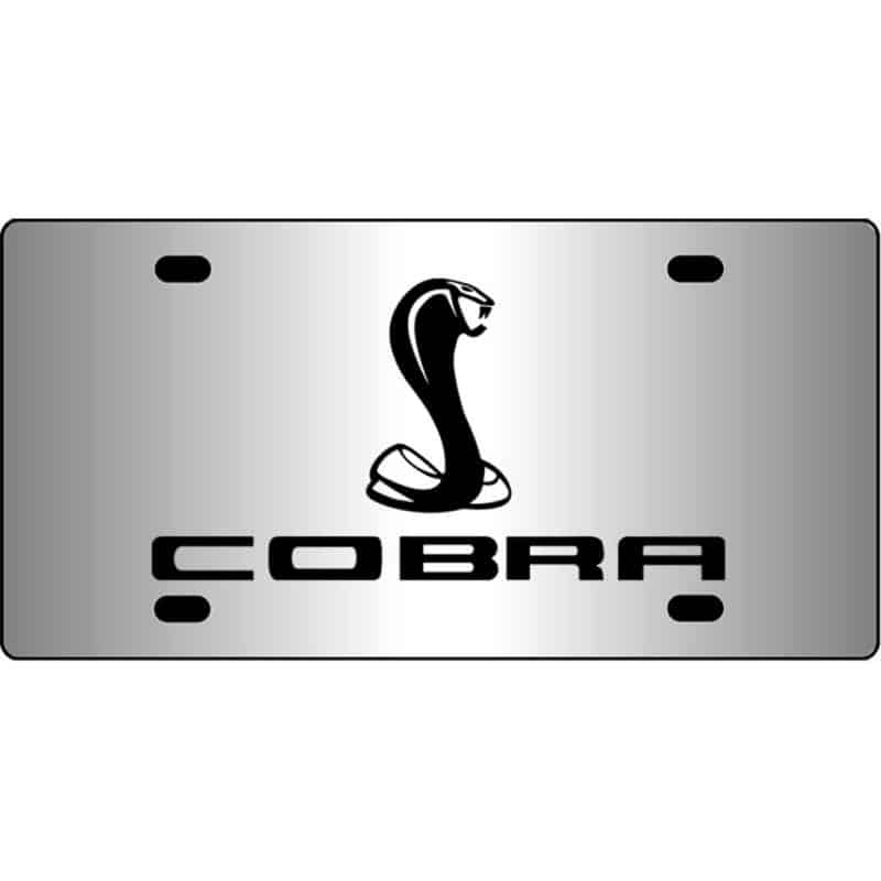 Cobra-Mustang-Mirror-License-Plate