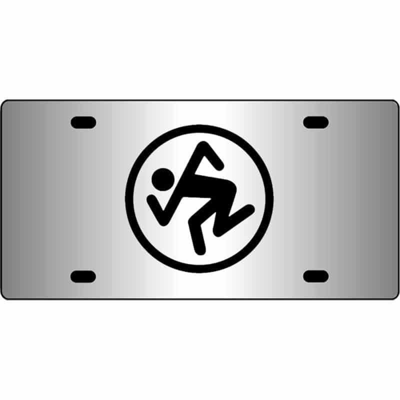 DRI-Band-Symbol-Mirror-License-Plate