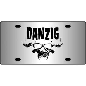 Danzig-Mirror-License-Plate