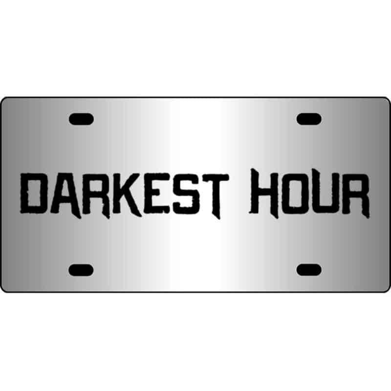 Darkest-Hour-Mirror-License-Plate