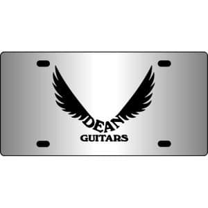 Dean-Guitars-Mirror-License-Plate