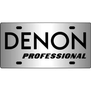Denon-Professional-Mirror-License-Plate