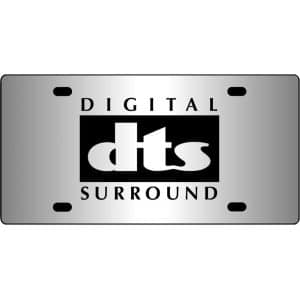 Digital-DTS-Surround-Mirror-License-Plate