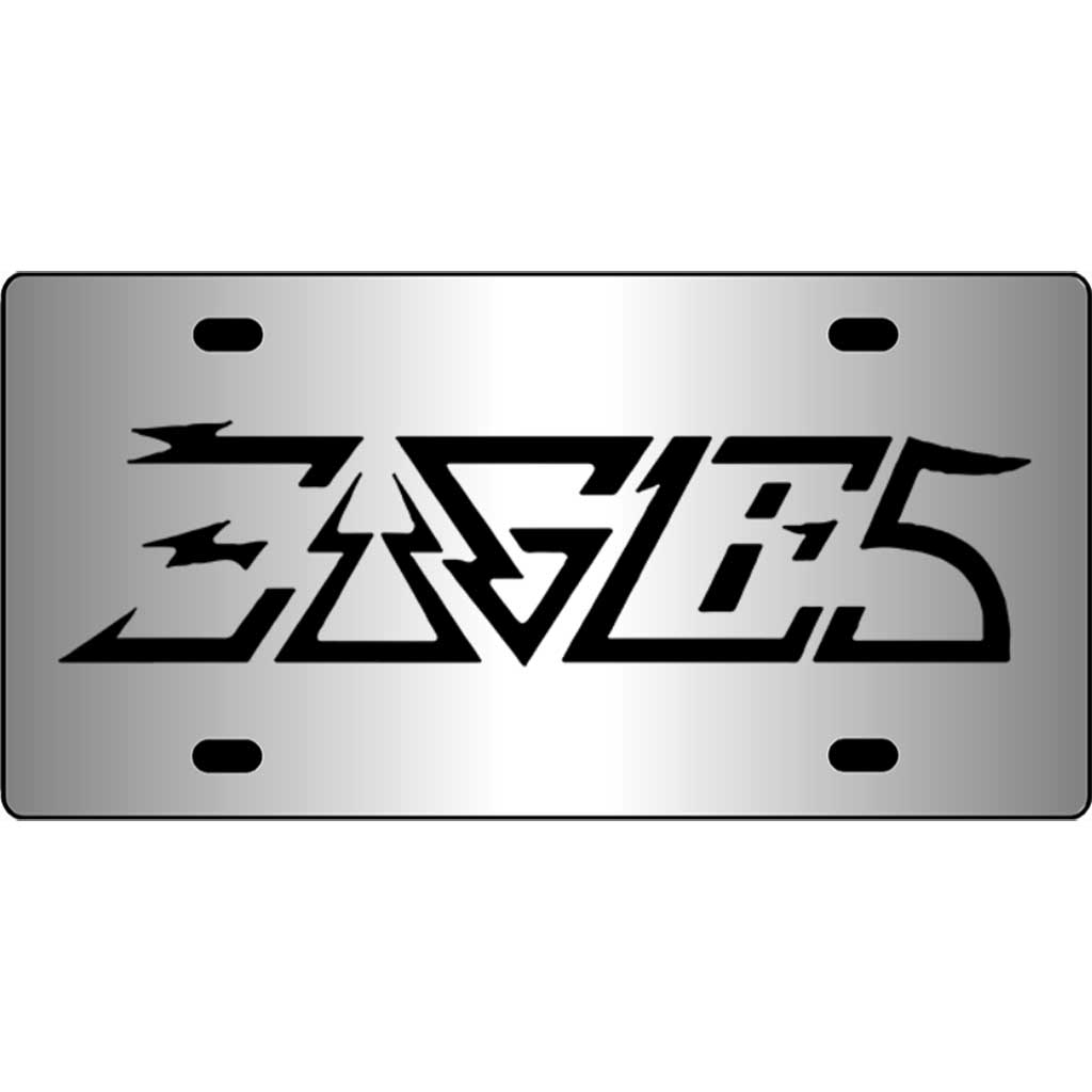Eagles-Band-Logo-Mirror-License-Plate