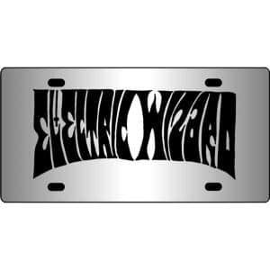 Electric-Wizard-Band-Logo-Mirror-License-Plate