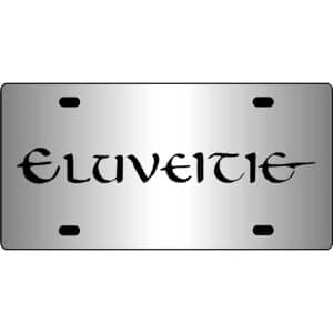 Eluveitie-Band-Logo-Mirror-License-Plate